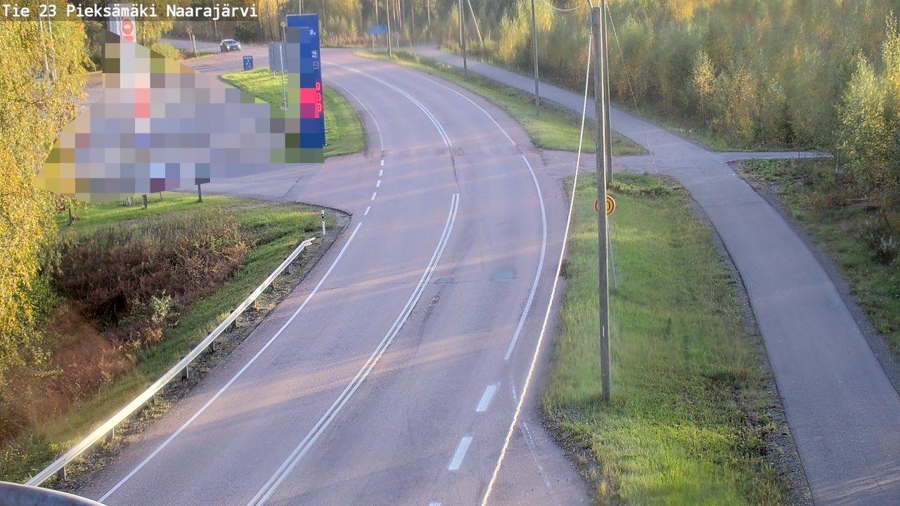 Kelikamerat Kuva Tie 23 Pieksämäki, Naarajärvi, Pieksämäki, Etelä-Savo