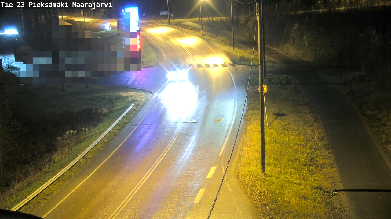 Kelikamerat Kuva Tie 23 Pieksämäki, Naarajärvi, Pieksämäki, Etelä-Savo