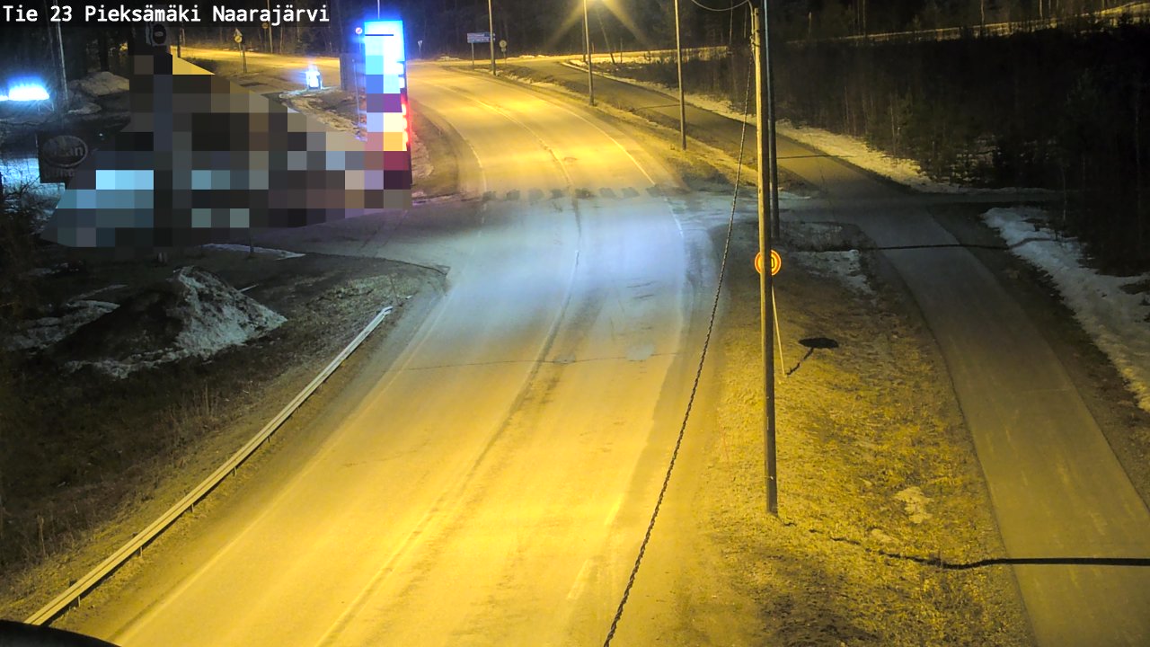 Kelikamerat Kuva Tie 23 Pieksämäki, Naarajärvi, Pieksämäki, Etelä-Savo