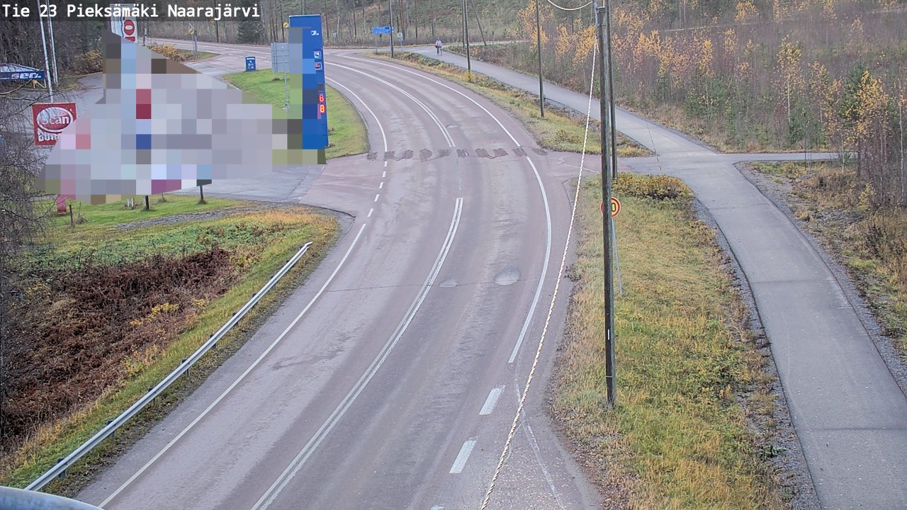 Kelikamerat Kuva Tie 23 Pieksämäki, Naarajärvi, Pieksämäki, Etelä-Savo