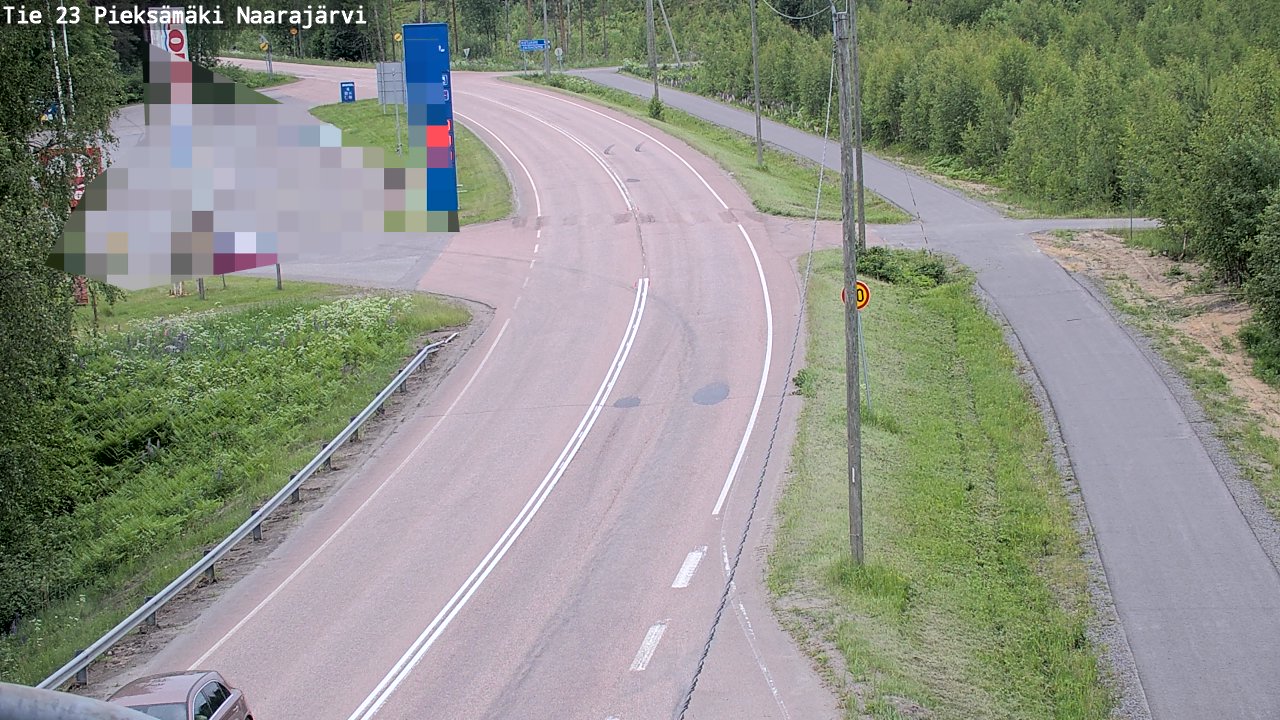 Kelikamerat Kuva Tie 23 Pieksämäki, Naarajärvi, Pieksämäki, Etelä-Savo