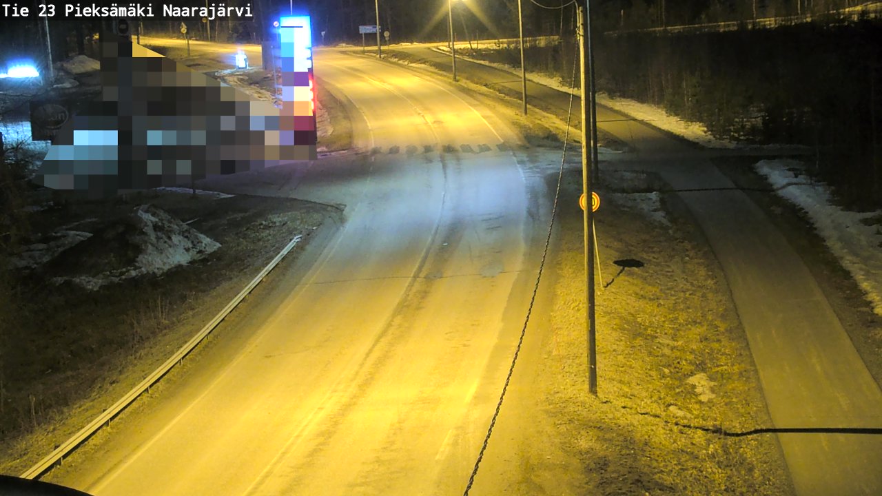 Kelikamerat Kuva Tie 23 Pieksämäki, Naarajärvi, Pieksämäki, Etelä-Savo