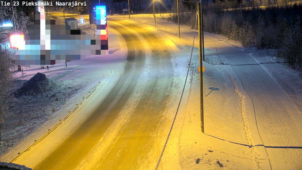 Kelikamerat Kuva Tie 23 Pieksämäki, Naarajärvi, Pieksämäki, Etelä-Savo