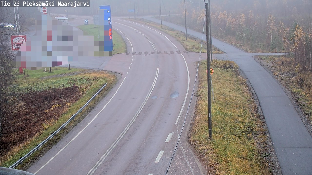 Kelikamerat Kuva Tie 23 Pieksämäki, Naarajärvi, Pieksämäki, Etelä-Savo