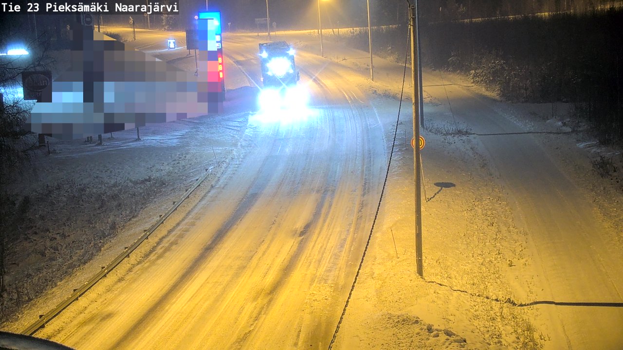 Kelikamerat Kuva Tie 23 Pieksämäki, Naarajärvi, Pieksämäki, Etelä-Savo
