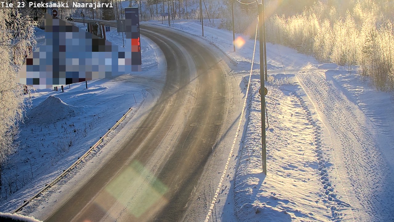Kelikamerat Kuva Tie 23 Pieksämäki, Naarajärvi, Pieksämäki, Etelä-Savo