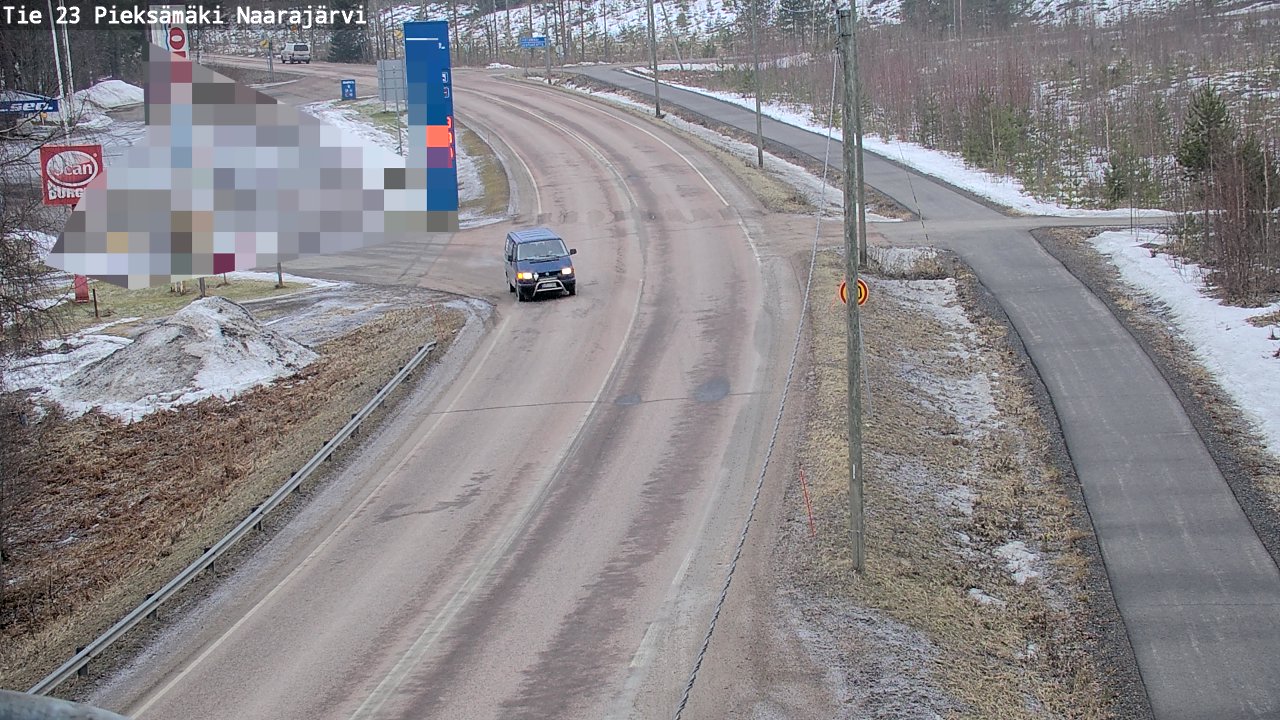Kelikamerat Kuva Tie 23 Pieksämäki, Naarajärvi, Pieksämäki, Etelä-Savo