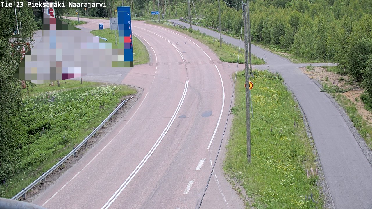 Kelikamerat Kuva Tie 23 Pieksämäki, Naarajärvi, Pieksämäki, Etelä-Savo