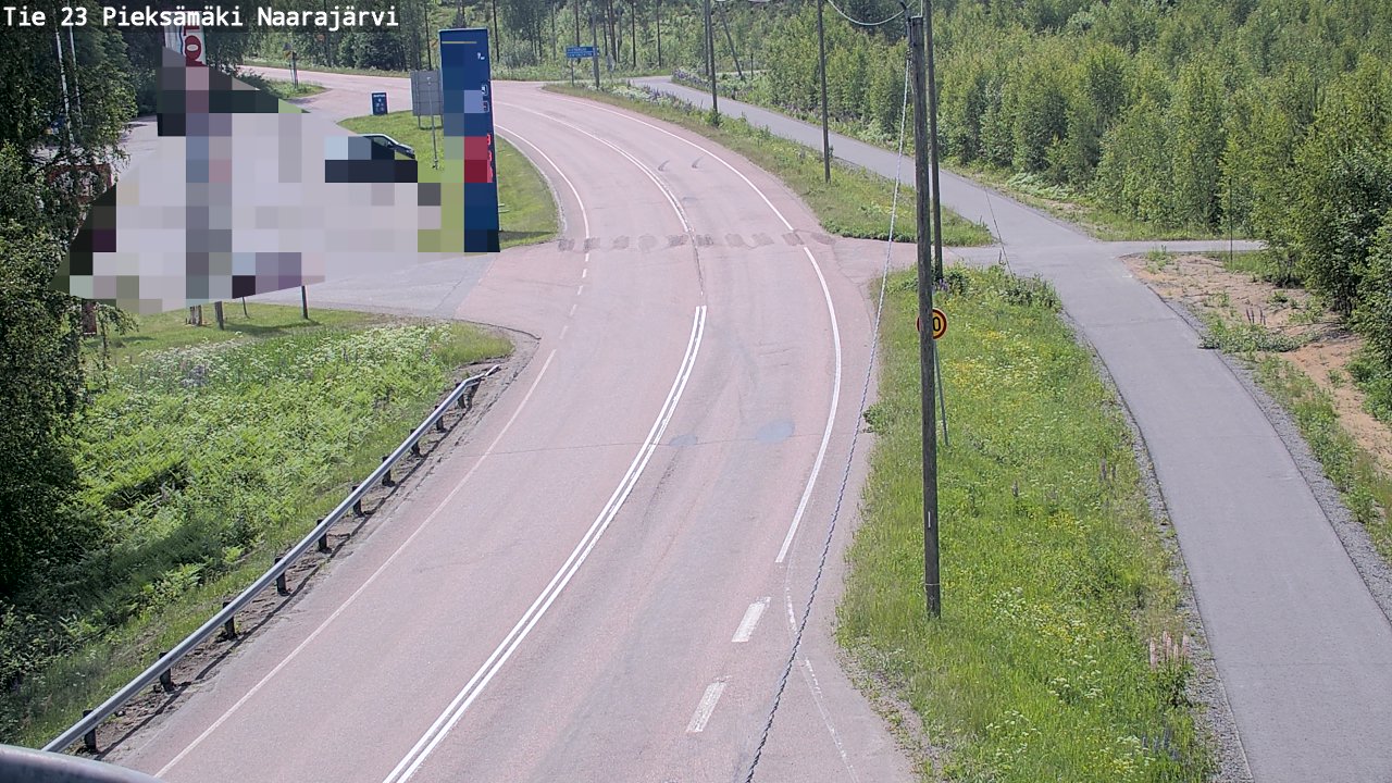 Kelikamerat Kuva Tie 23 Pieksämäki, Naarajärvi, Pieksämäki, Etelä-Savo