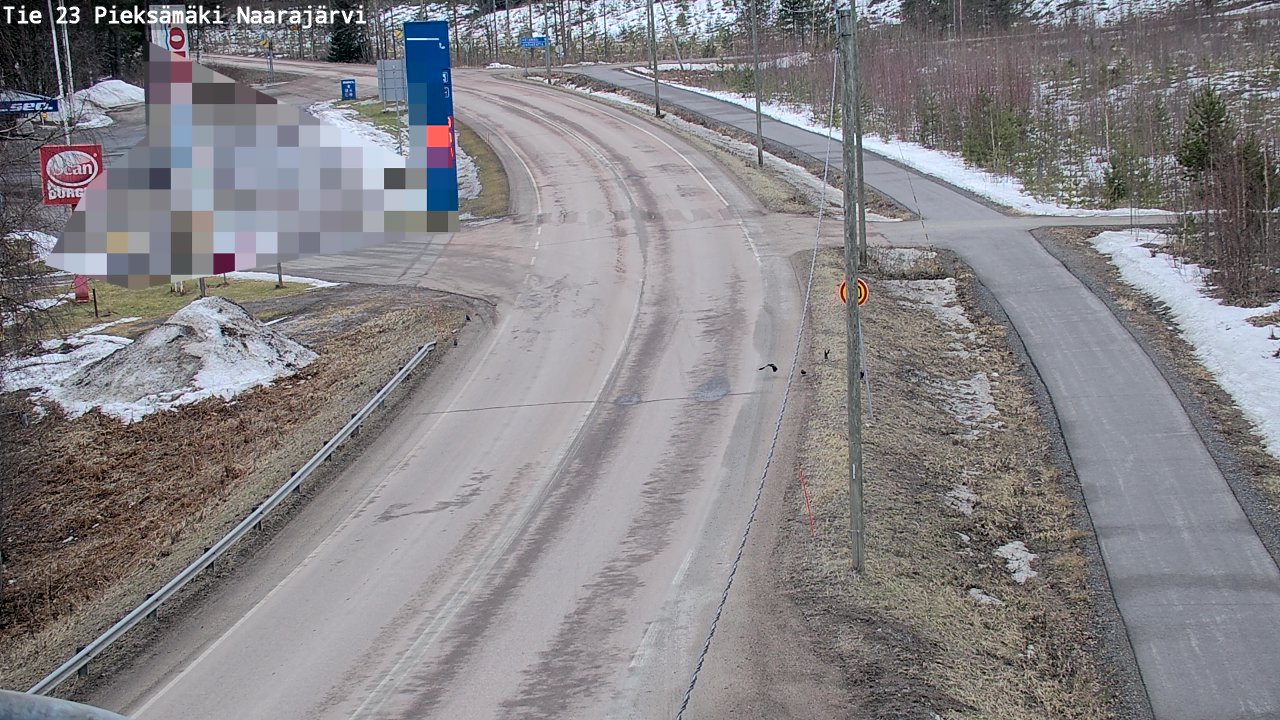 Kelikamerat Kuva Tie 23 Pieksämäki, Naarajärvi, Pieksämäki, Etelä-Savo