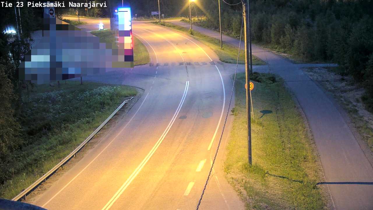 Kelikamerat Kuva Tie 23 Pieksämäki, Naarajärvi, Pieksämäki, Etelä-Savo
