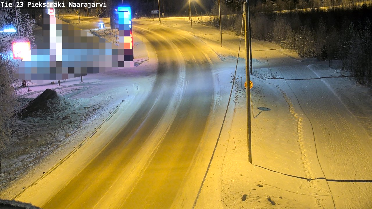 Kelikamerat Kuva Tie 23 Pieksämäki, Naarajärvi, Pieksämäki, Etelä-Savo