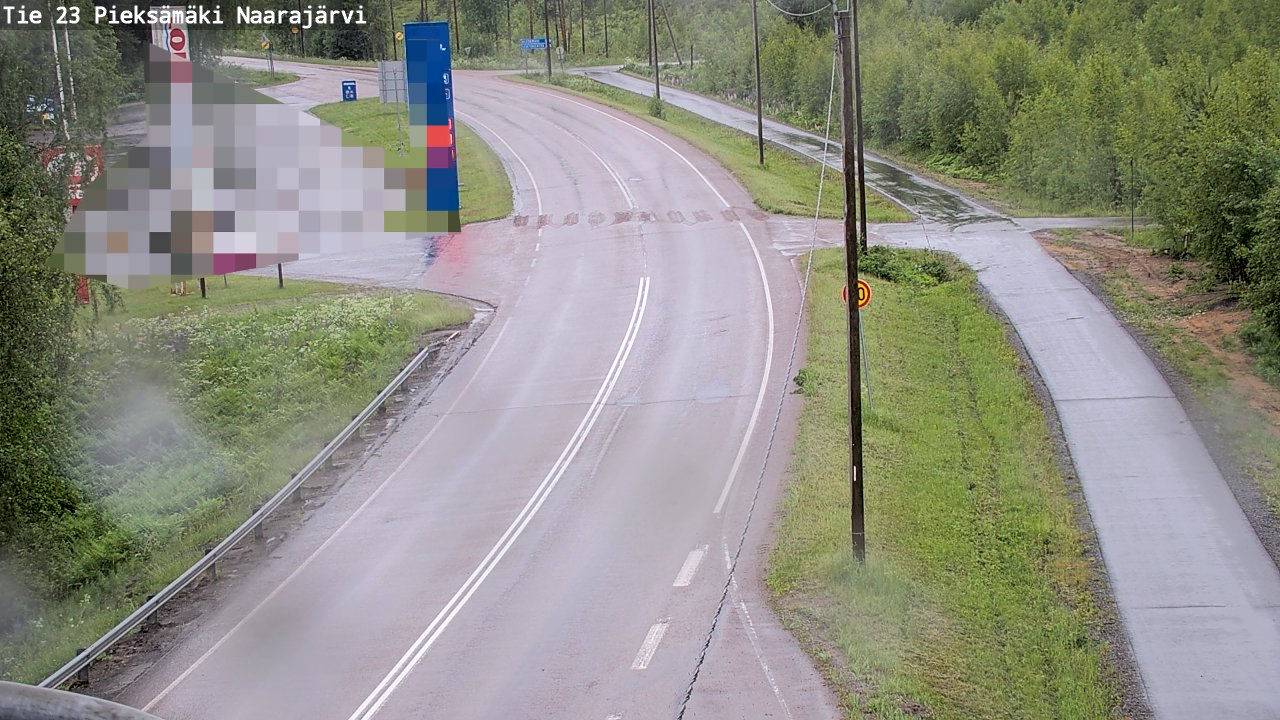 Kelikamerat Kuva Tie 23 Pieksämäki, Naarajärvi, Pieksämäki, Etelä-Savo