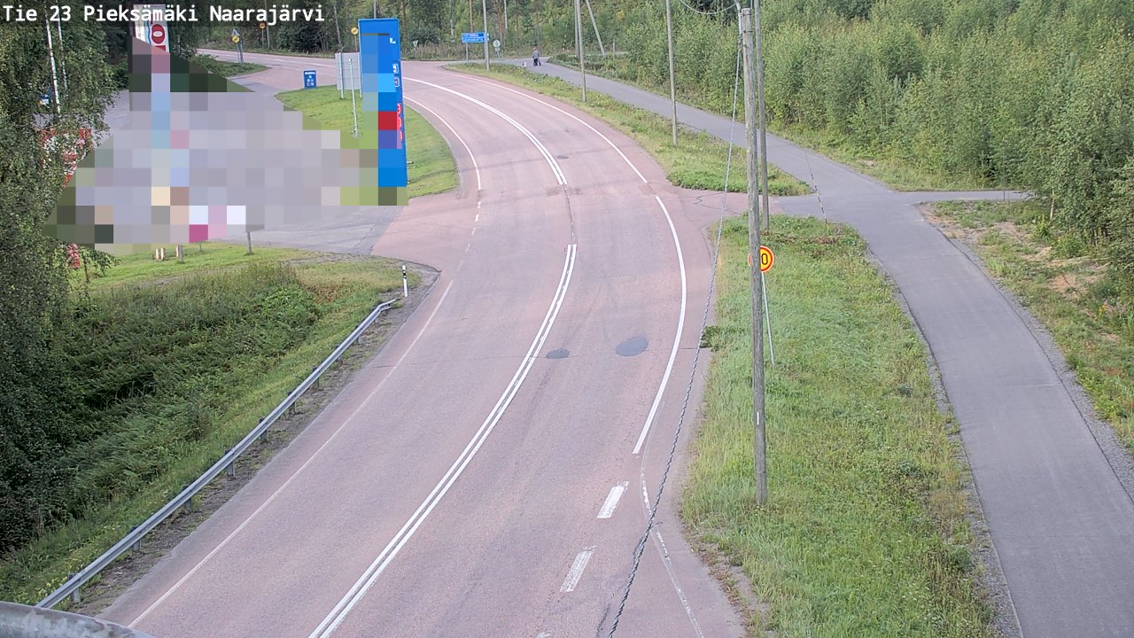 Kelikamerat Kuva Tie 23 Pieksämäki, Naarajärvi, Pieksämäki, Etelä-Savo