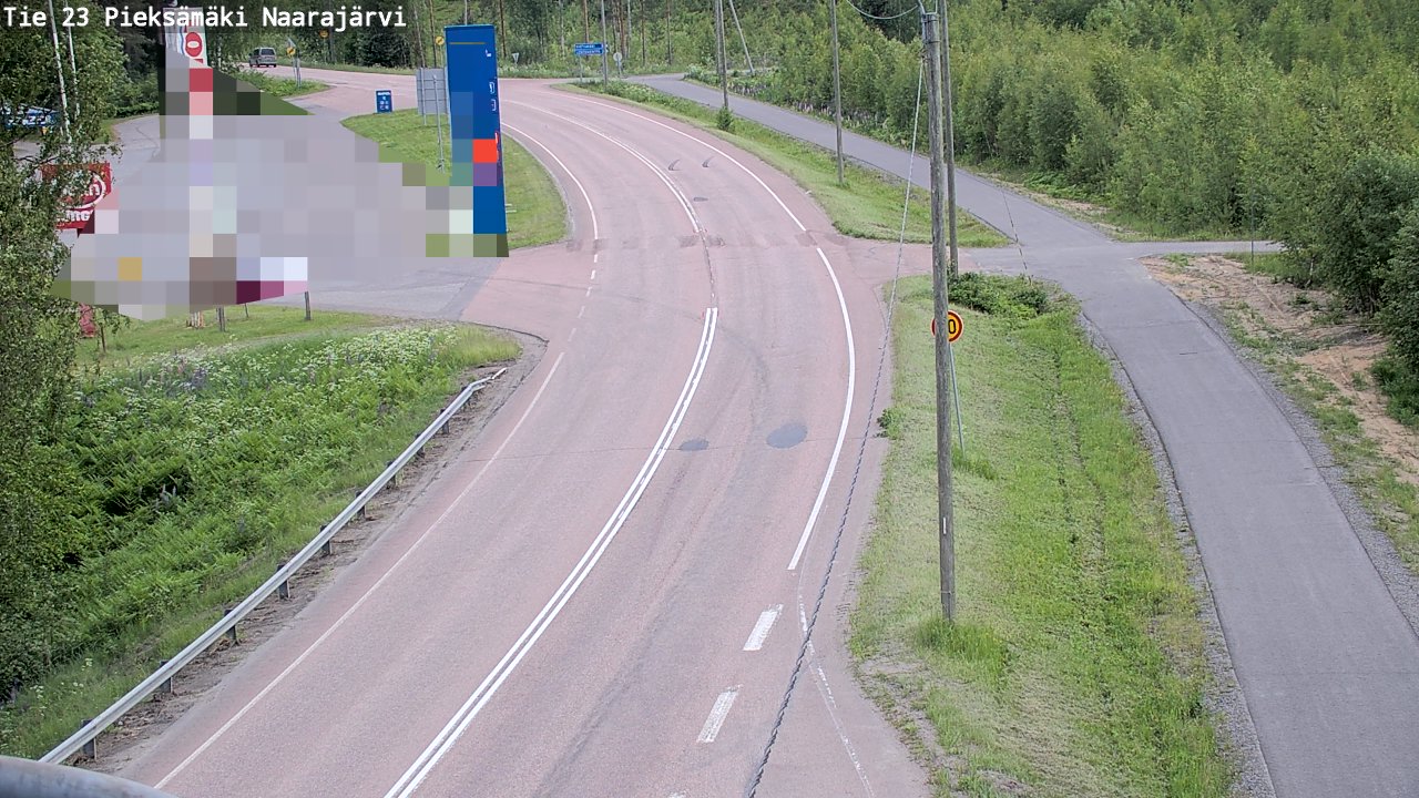 Kelikamerat Kuva Tie 23 Pieksämäki, Naarajärvi, Pieksämäki, Etelä-Savo