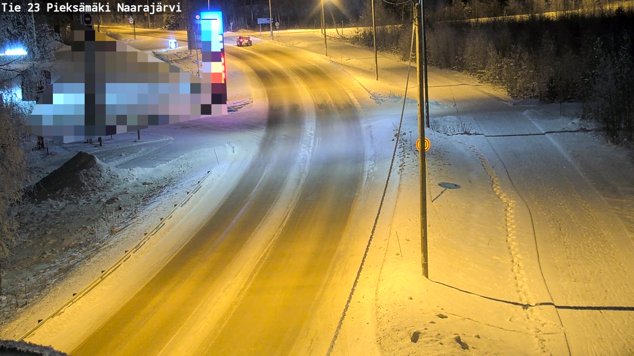 Kelikamerat Kuva Tie 23 Pieksämäki, Naarajärvi, Pieksämäki, Etelä-Savo