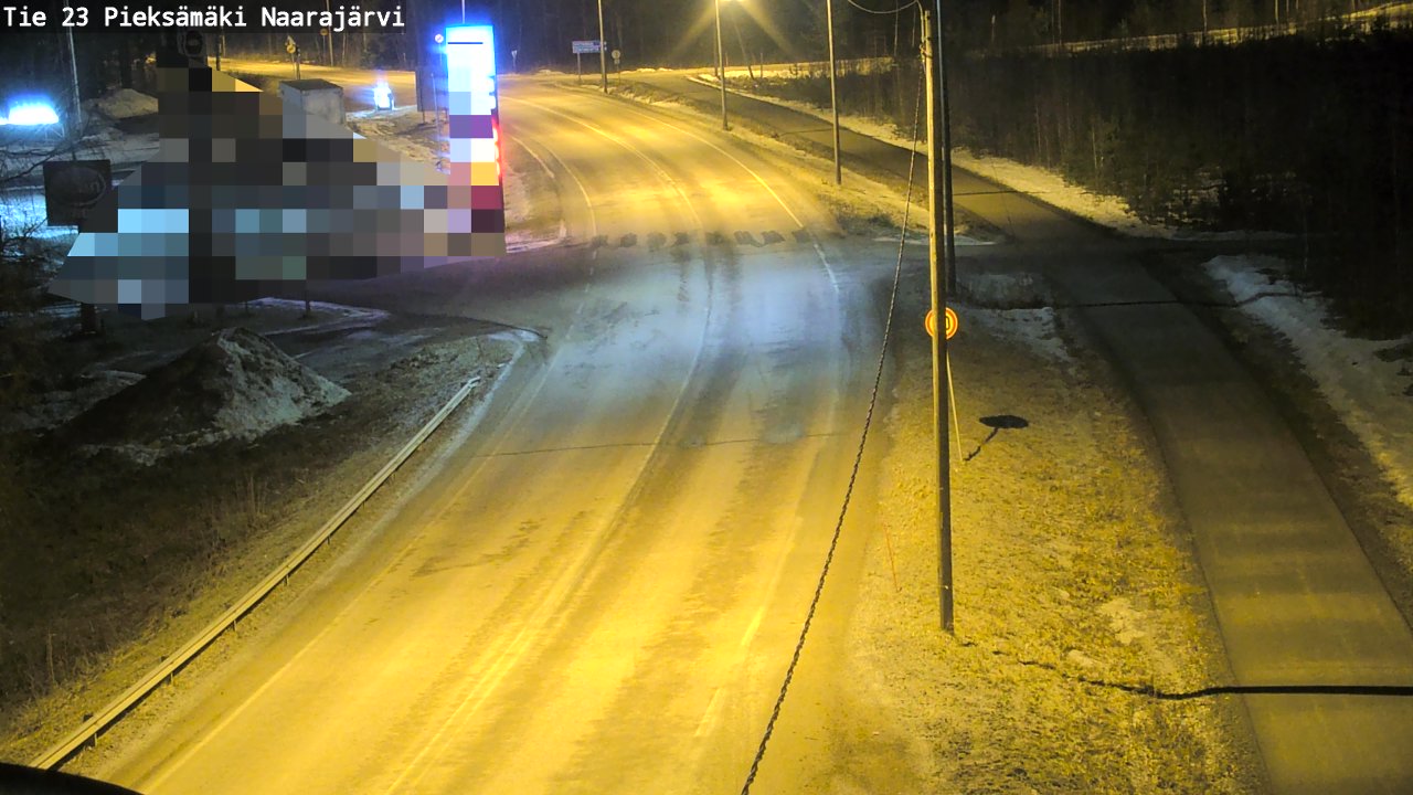 Kelikamerat Kuva Tie 23 Pieksämäki, Naarajärvi, Pieksämäki, Etelä-Savo