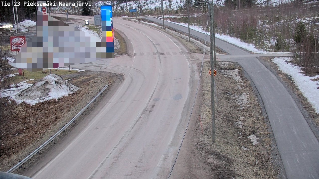 Kelikamerat Kuva Tie 23 Pieksämäki, Naarajärvi, Pieksämäki, Etelä-Savo