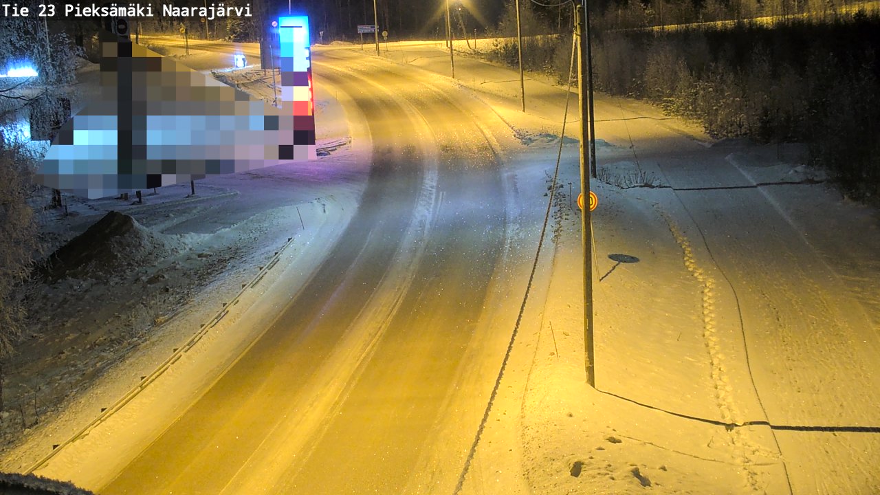 Kelikamerat Kuva Tie 23 Pieksämäki, Naarajärvi, Pieksämäki, Etelä-Savo