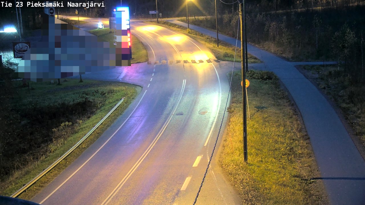 Kelikamerat Kuva Tie 23 Pieksämäki, Naarajärvi, Pieksämäki, Etelä-Savo