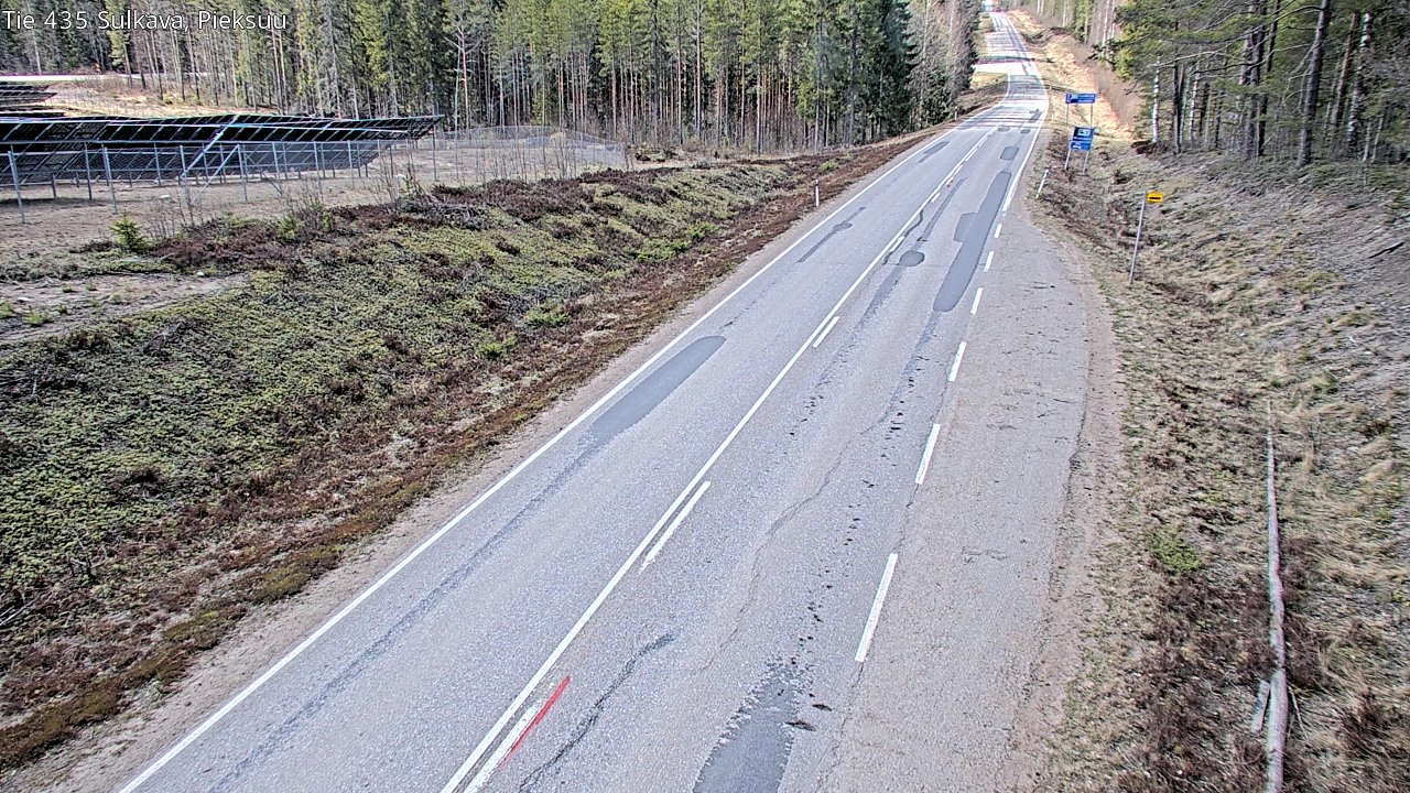 Weather Camera Image Väg 435 Sulkava, Sulkava, Etelä-Savo