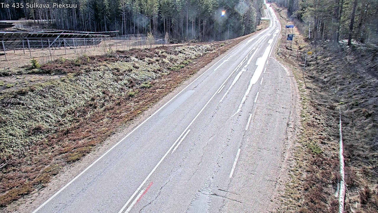 Weather Camera Image Väg 435 Sulkava, Sulkava, Etelä-Savo