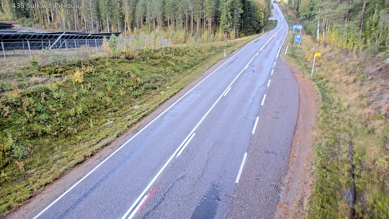 Weather Camera Image Road 435 Sulkava, Sulkava, Etelä-Savo