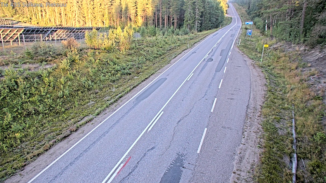Weather Camera Image Road 435 Sulkava, Sulkava, Etelä-Savo