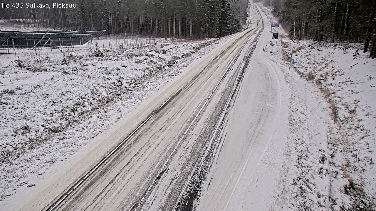 Weather Camera Image Väg 435 Sulkava, Sulkava, Etelä-Savo