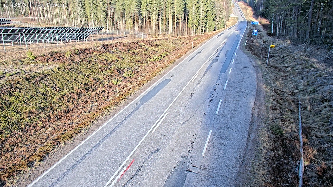 Weather Camera Image Väg 435 Sulkava, Sulkava, Etelä-Savo