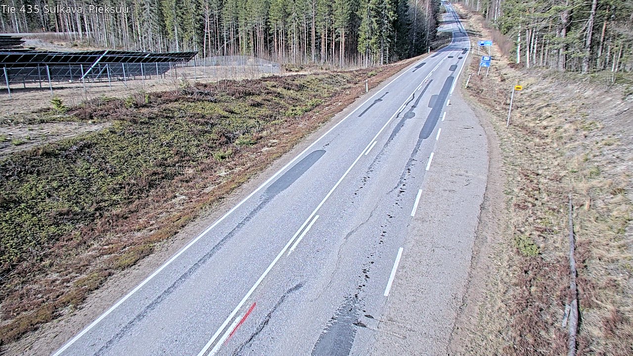 Weather Camera Image Väg 435 Sulkava, Sulkava, Etelä-Savo