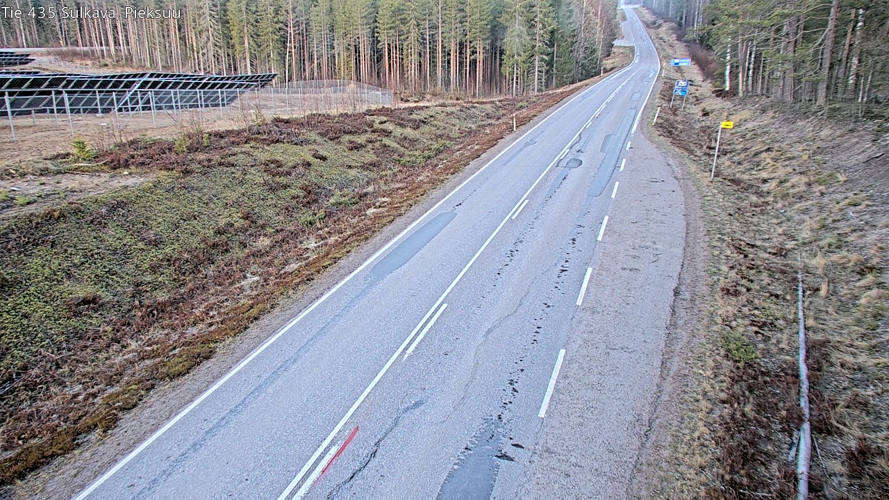 Weather Camera Image Väg 435 Sulkava, Sulkava, Etelä-Savo