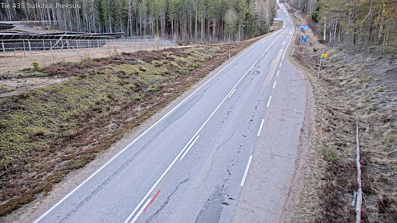 Weather Camera Image Väg 435 Sulkava, Sulkava, Etelä-Savo
