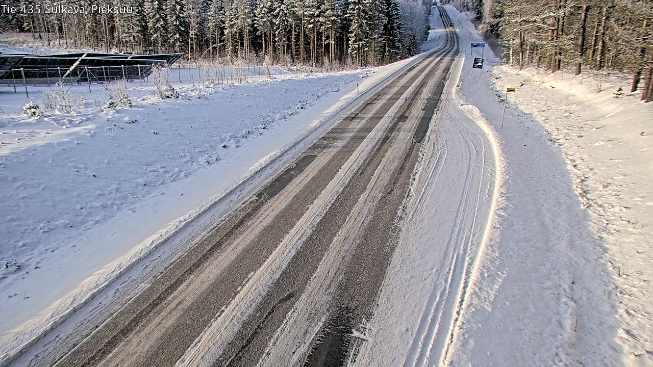 Weather Camera Image Road 435 Sulkava, Sulkava, Etelä-Savo