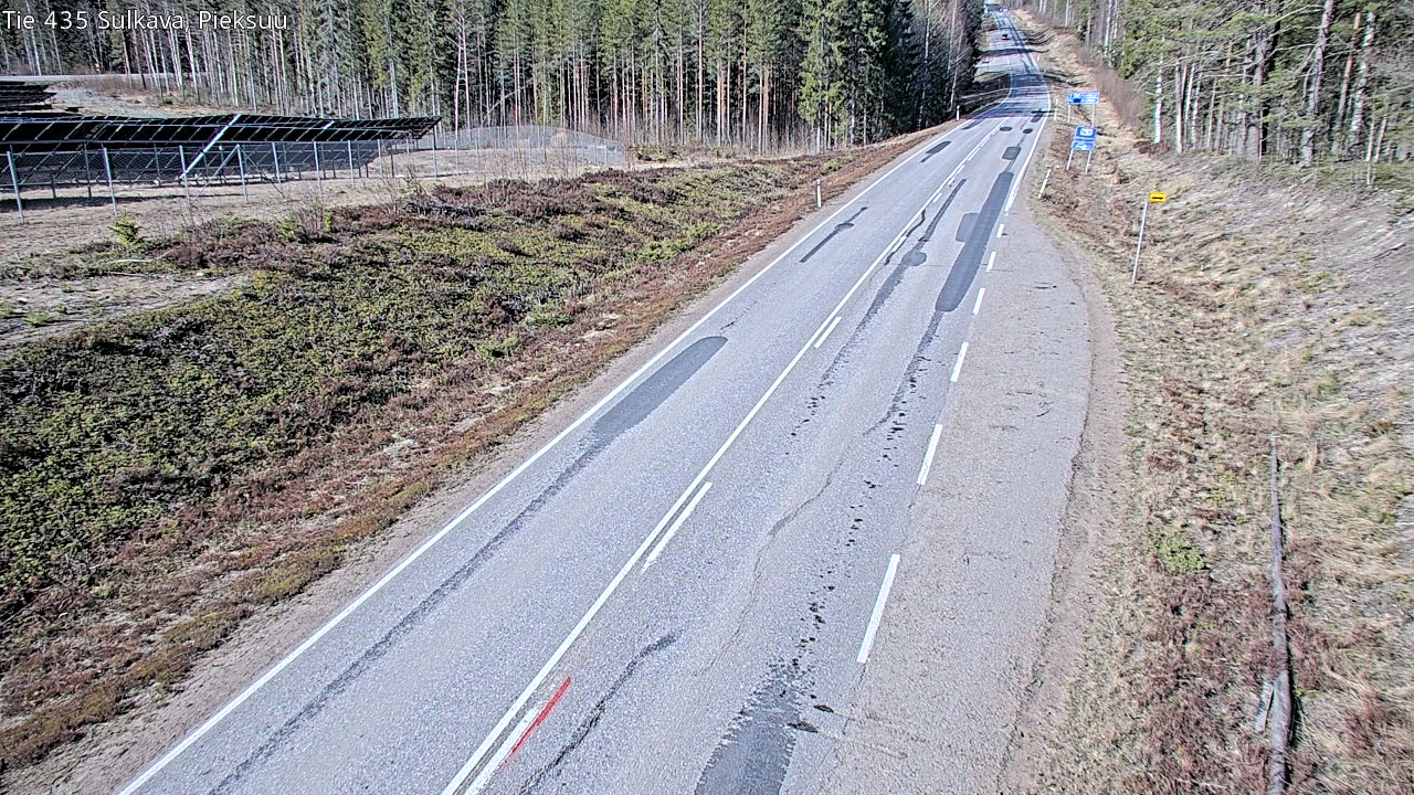 Weather Camera Image Väg 435 Sulkava, Sulkava, Etelä-Savo