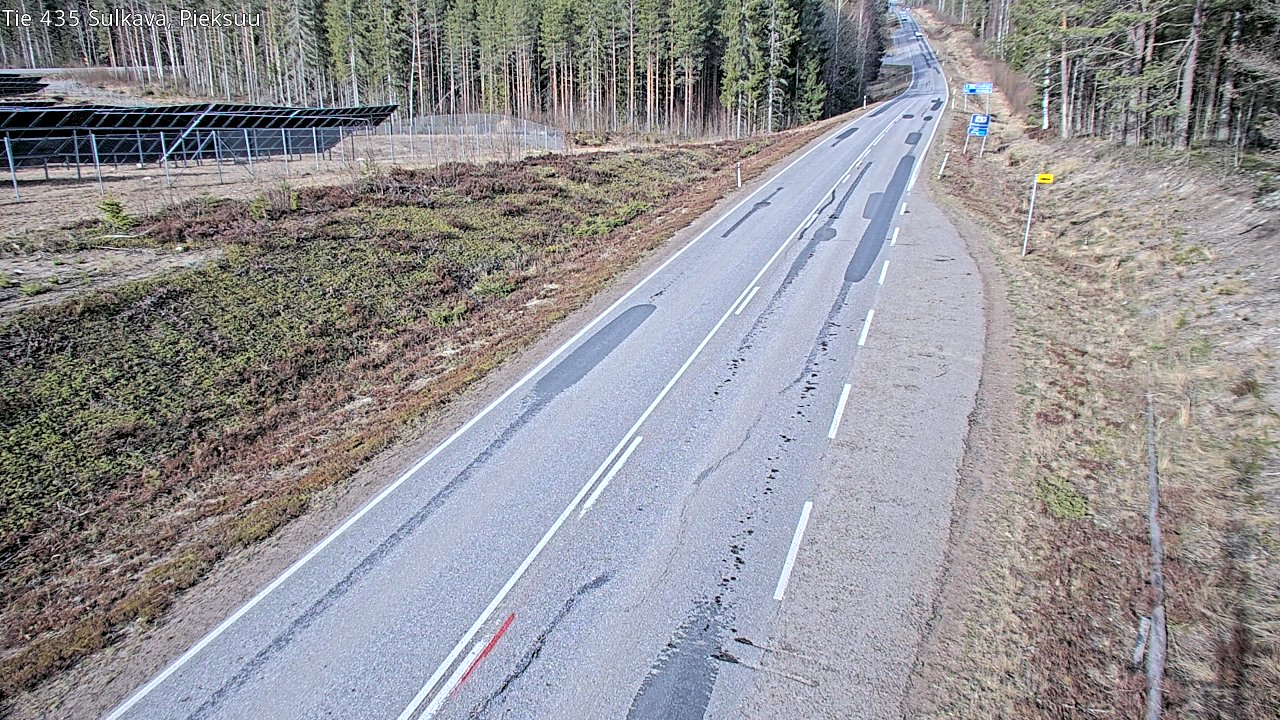 Weather Camera Image Väg 435 Sulkava, Sulkava, Etelä-Savo