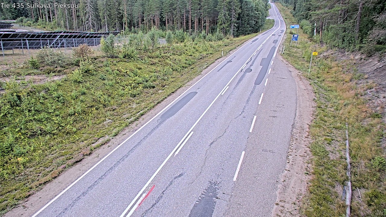 Weather Camera Image Road 435 Sulkava, Sulkava, Etelä-Savo
