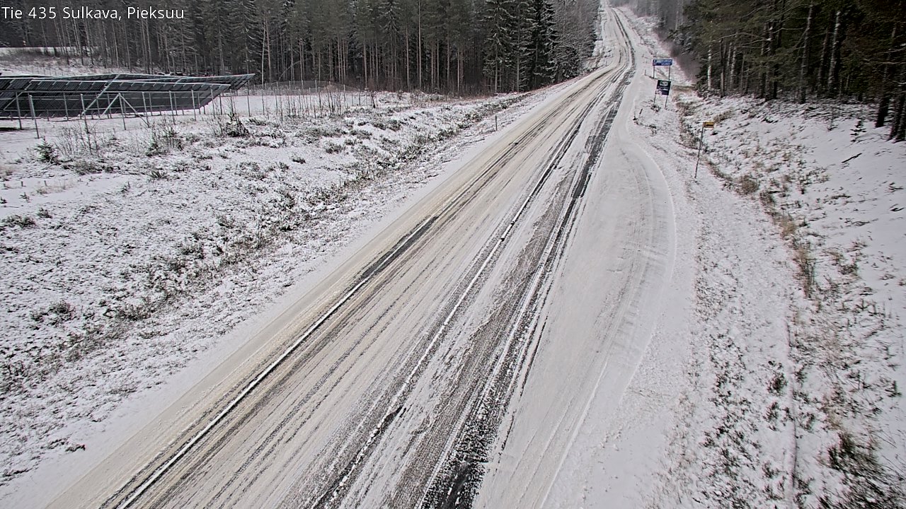 Weather Camera Image Väg 435 Sulkava, Sulkava, Etelä-Savo
