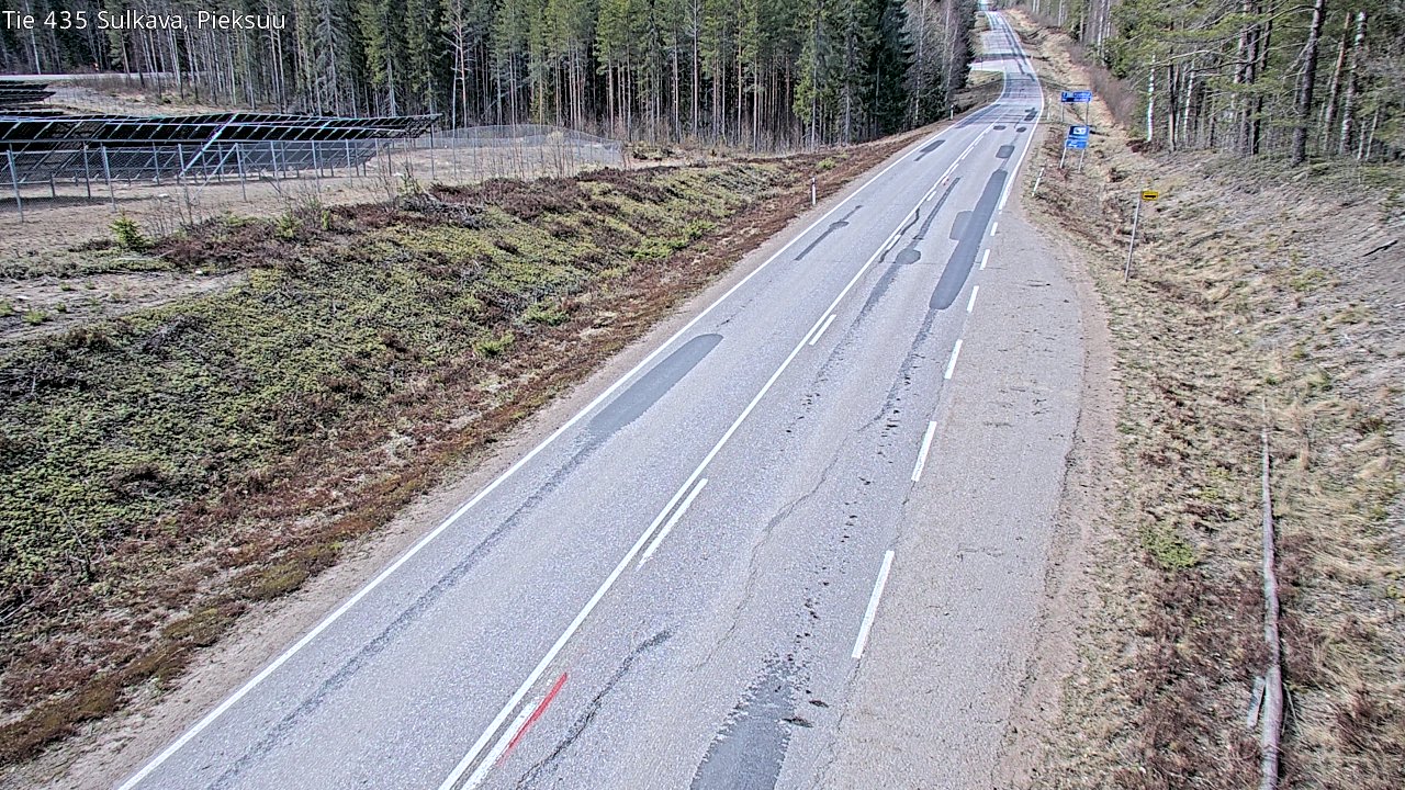 Weather Camera Image Väg 435 Sulkava, Sulkava, Etelä-Savo