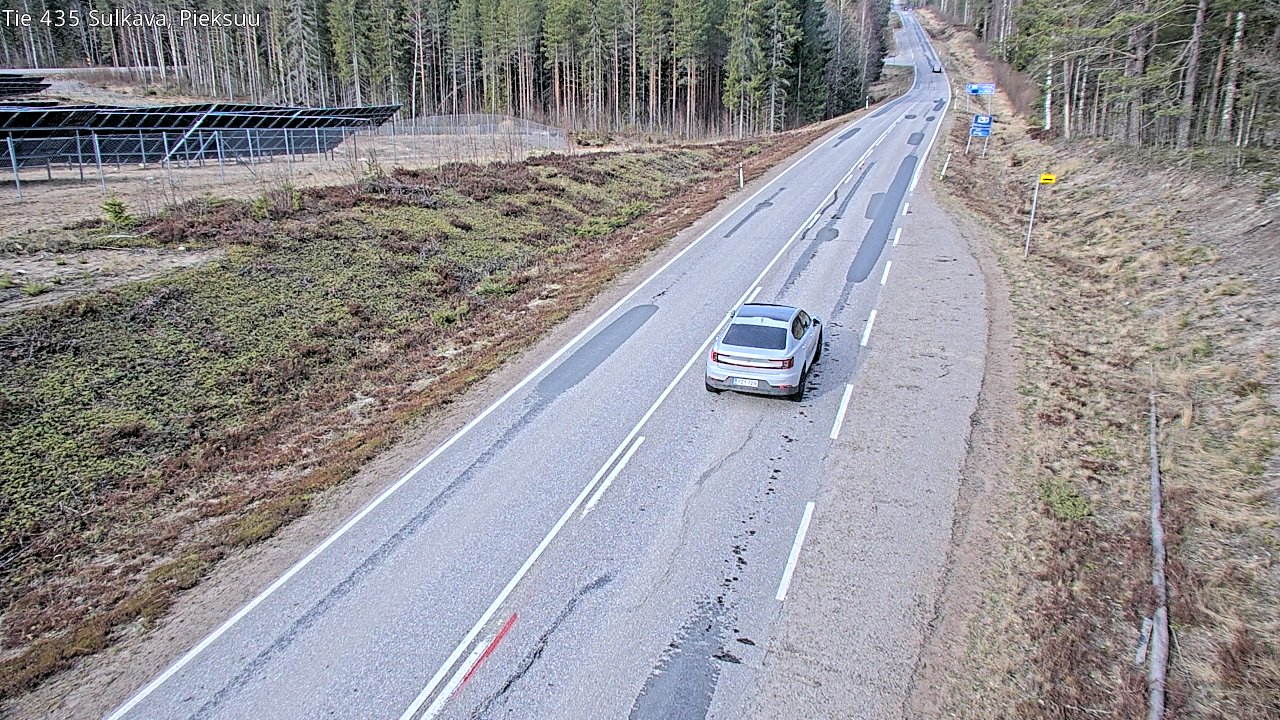 Weather Camera Image Väg 435 Sulkava, Sulkava, Etelä-Savo
