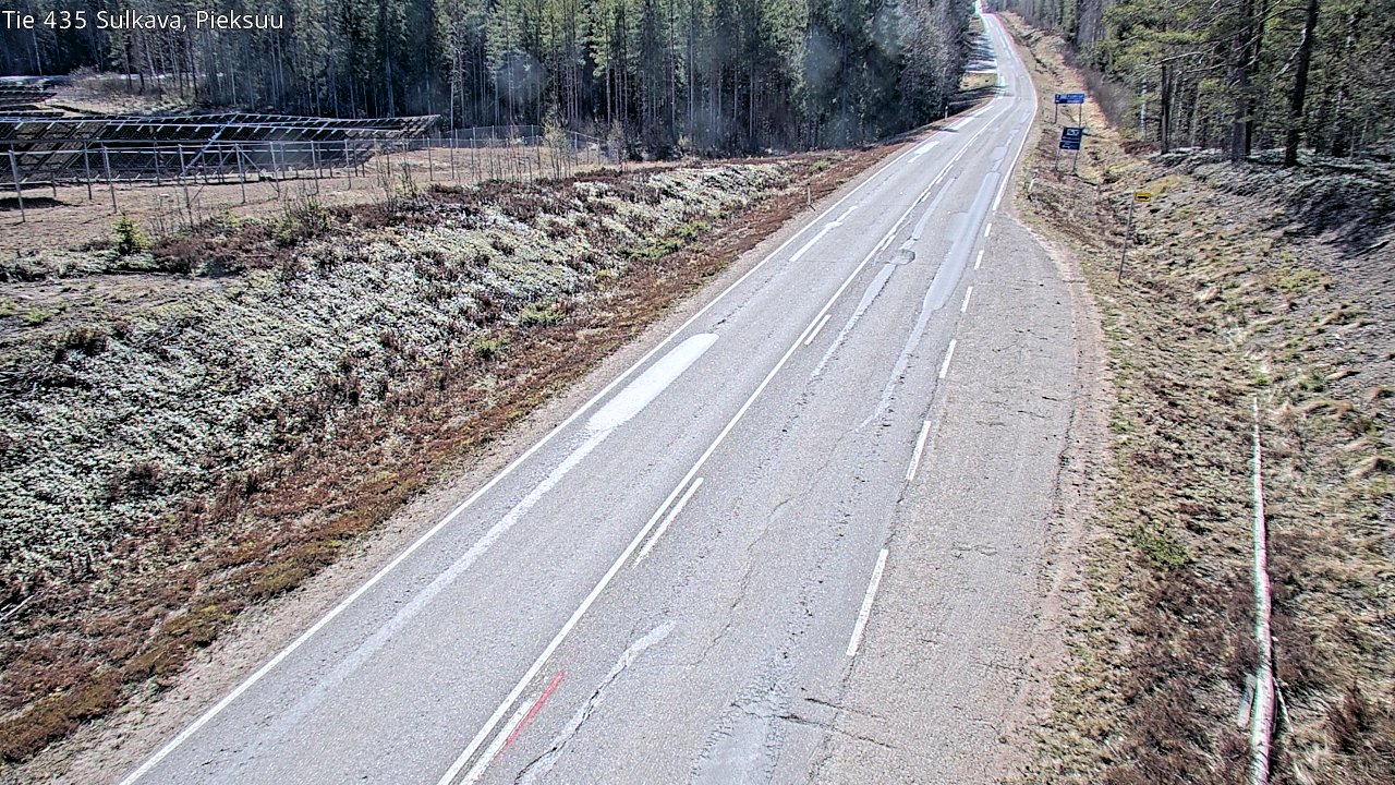 Weather Camera Image Väg 435 Sulkava, Sulkava, Etelä-Savo