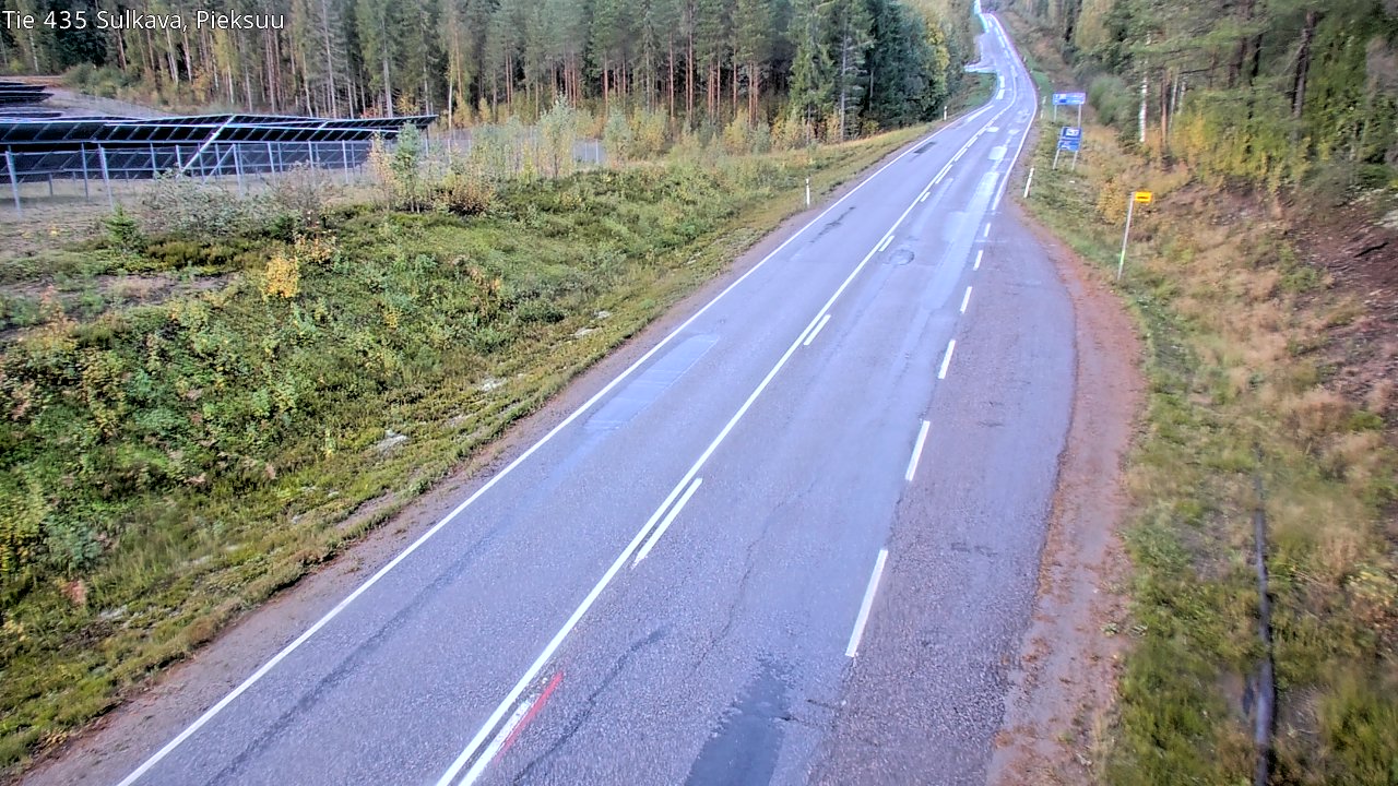 Weather Camera Image Road 435 Sulkava, Sulkava, Etelä-Savo