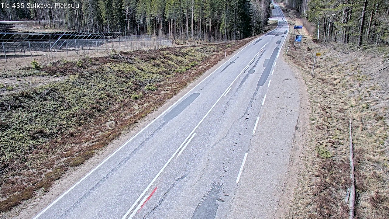 Weather Camera Image Väg 435 Sulkava, Sulkava, Etelä-Savo