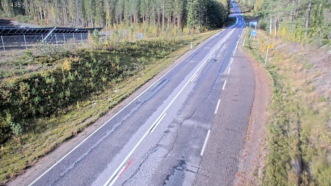 Weather Camera Image Road 435 Sulkava, Sulkava, Etelä-Savo