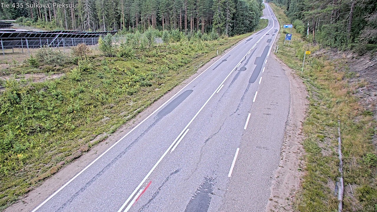 Weather Camera Image Road 435 Sulkava, Sulkava, Etelä-Savo