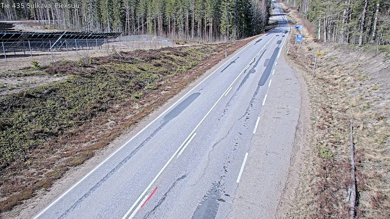 Weather Camera Image Väg 435 Sulkava, Sulkava, Etelä-Savo