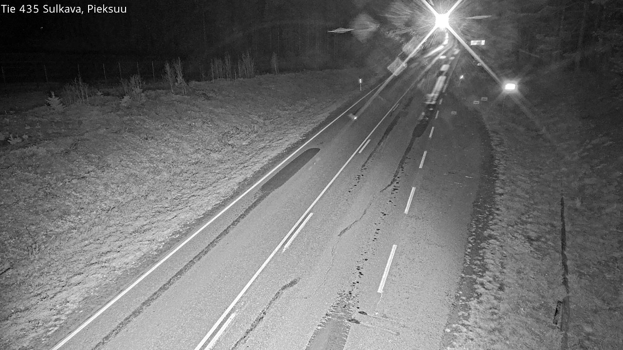 Weather Camera Image Road 435 Sulkava, Sulkava, Etelä-Savo