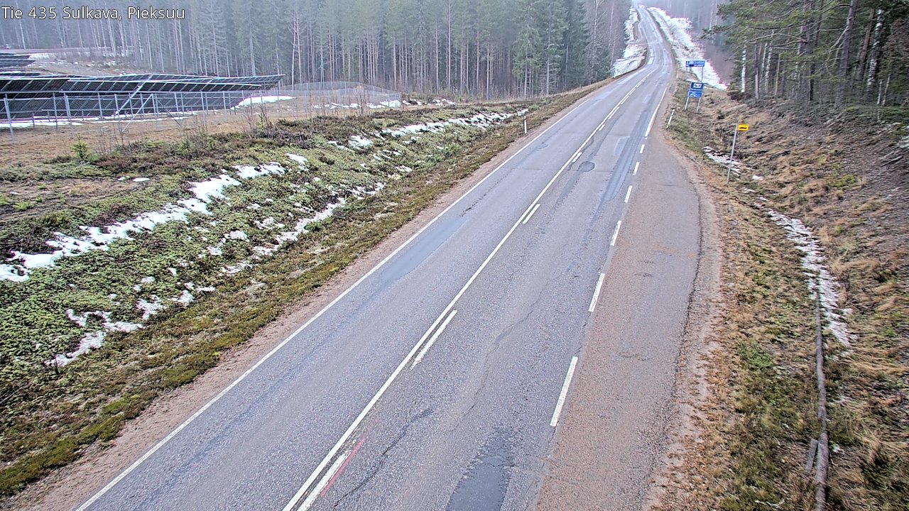 Weather Camera Image Road 435 Sulkava, Sulkava, Etelä-Savo
