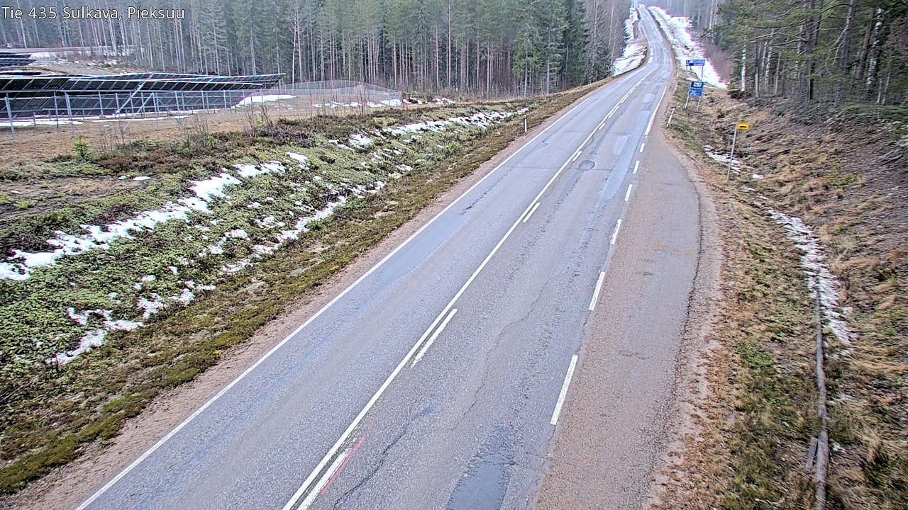Weather Camera Image Road 435 Sulkava, Sulkava, Etelä-Savo