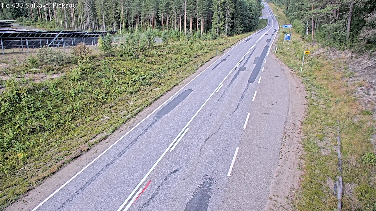 Weather Camera Image Road 435 Sulkava, Sulkava, Etelä-Savo